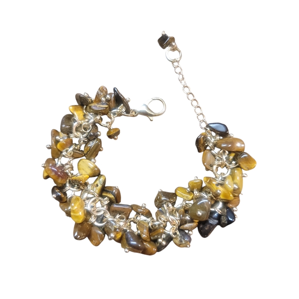 Tiger's Eye Dangle Bracelet